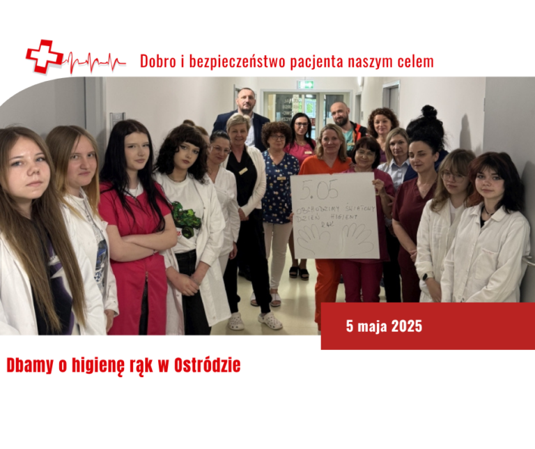 Światowy Dzień Higieny Rąk w Szpitalu w Ostródzie