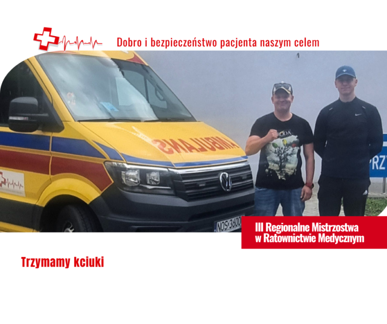 Trzymamy kciuki za&nbsp;naszych ratowników
