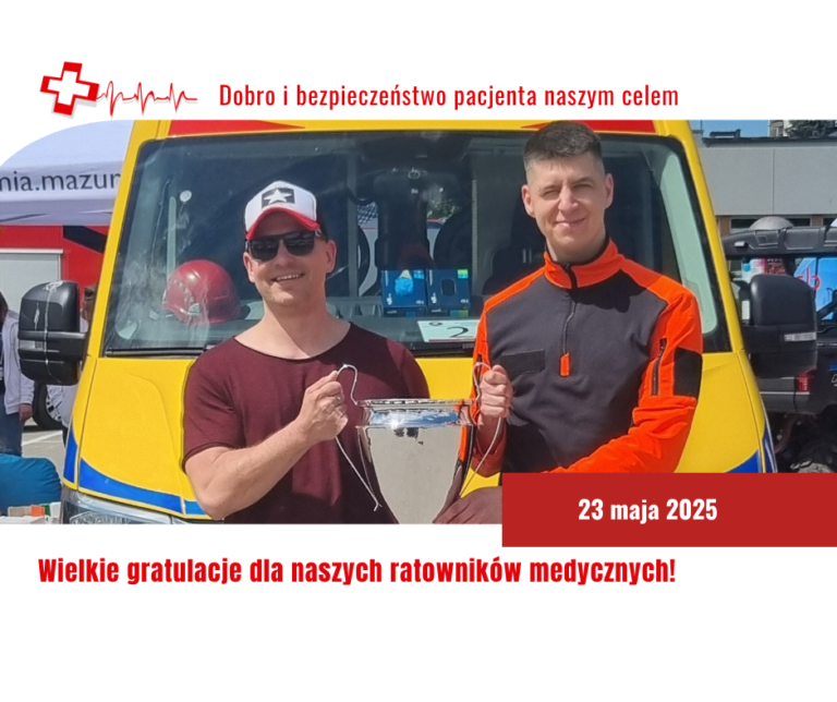 Gratulacje dla ratowników medycznych!