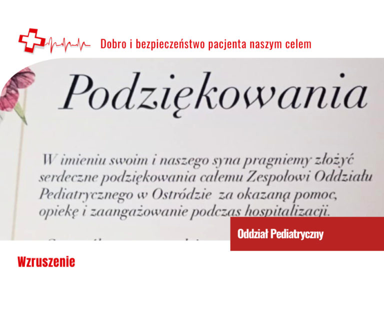 Podziękowania