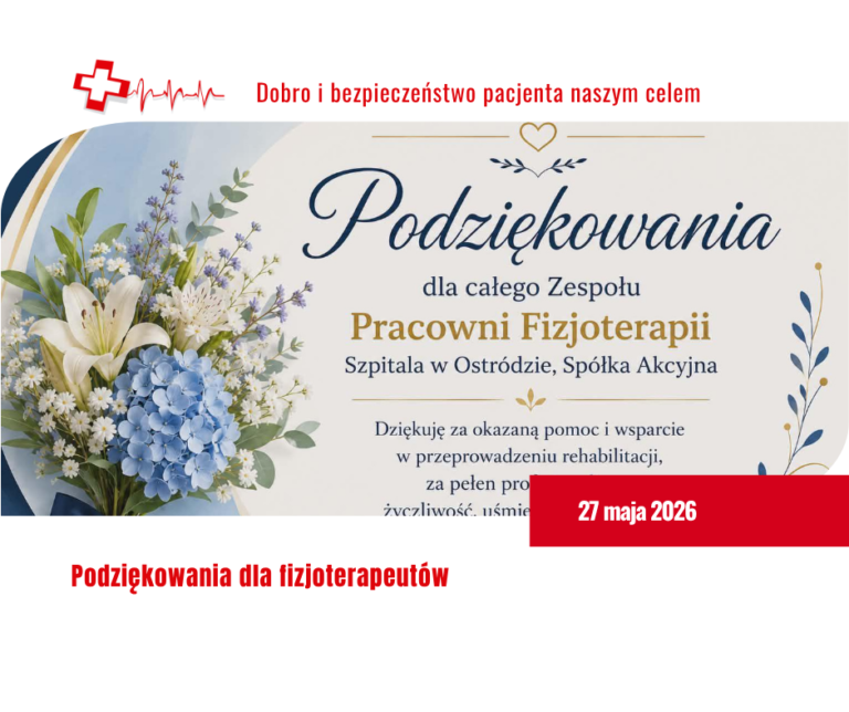 „Dzięki Wam wracam do&nbsp;zdrowia”