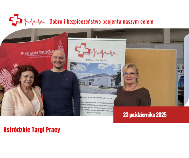 Nasz szpital na Targach Pracy w Ostródzie