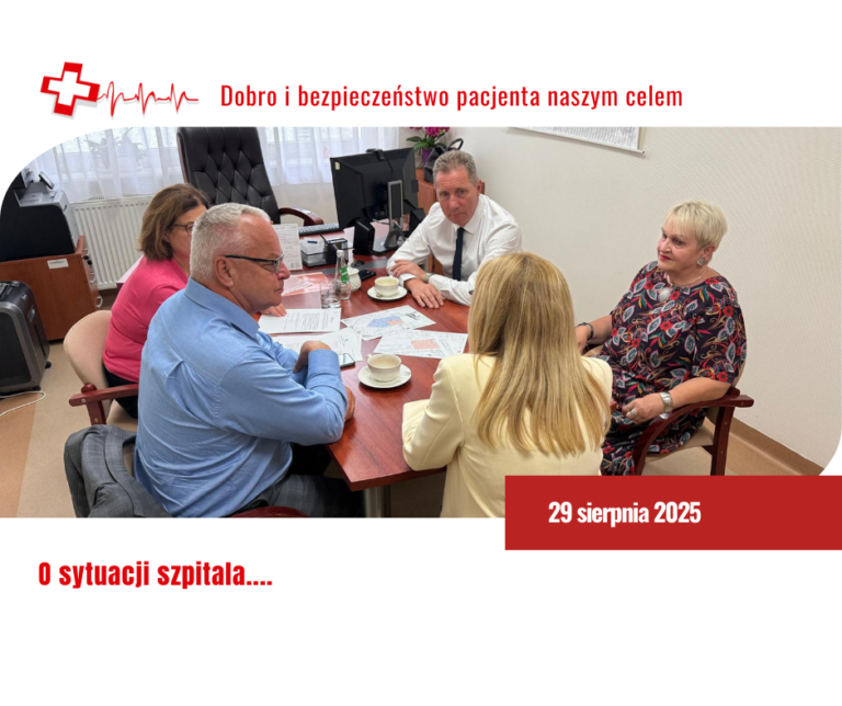 Władze powiatu z wizytą w szpitalu