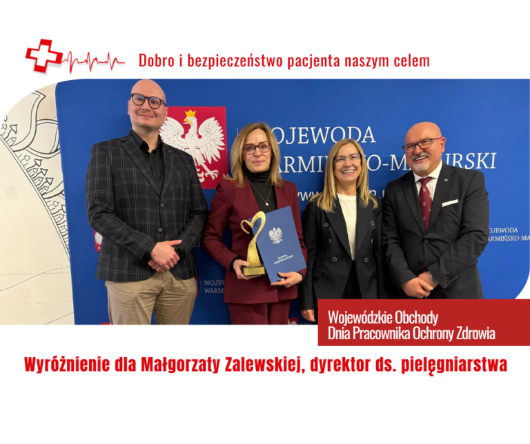 Wyróżnienie dla Małgorzaty Zalewskiej